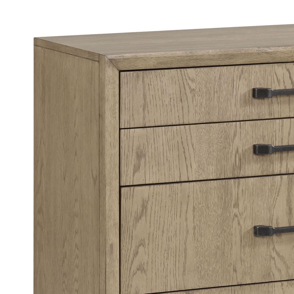 Emerald Home Furnishings Sutton Place 8-Drawer Dresser in Caramel and Cocoa Brown, , large
