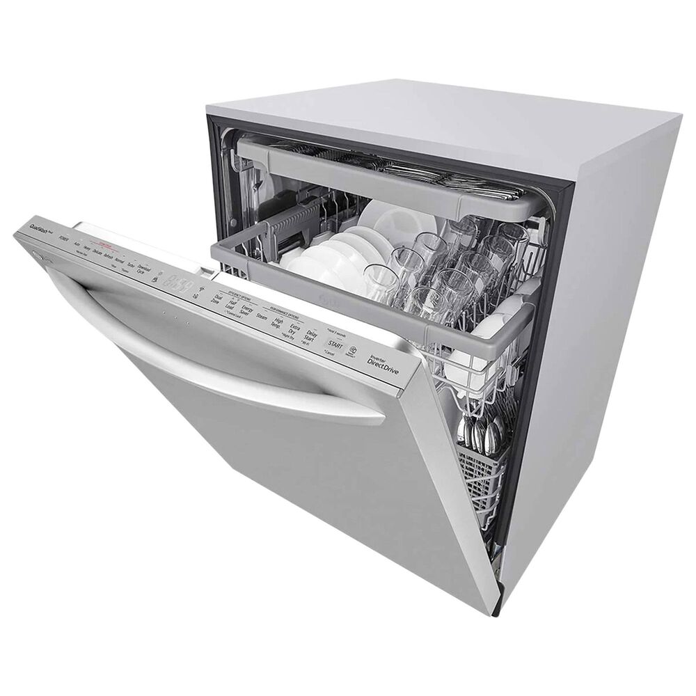 LG 24&quot; Built-In Bar Handle Dishwasher with 3rd Rack in Stainless Steel, , large