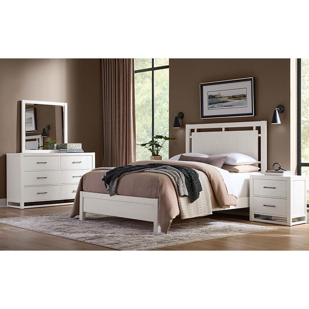 Viceray Collections Lodge and Loft 6-Drawer Dresser in Soft White Oak, , large