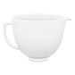 KitchenAid 5 Quart Ceramic Bowl in White Chocolate, , large