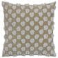 Hallmart Collectibles Flicker 20" Square Decorative Throw Pillow in Sand, , large