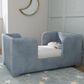 Eastern Shore Thoe Toddler Bed in Blue, , large