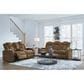 Ashley Wolfridge Power Reclining Loveseat in Brindle, , large