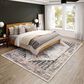 Dalyn Rug Company Jericho Bohemian 5" x 7"6" Pearl Indoor/Outdoor Area Rug, , large
