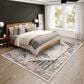 Dalyn Rug Company Jericho Bohemian 5" x 7"6" Pearl Indoor/Outdoor Area Rug, , large