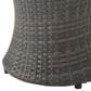 Hearth and Haven Kono Patio Accent Table in Grey, , large