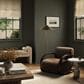 Four Hands Burke Arm Chair in Cocoa Shearling, , large