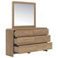 Ashley Gramburg 5 Piece Full Platform Panel Bedroom Set in Warm Brown, , large