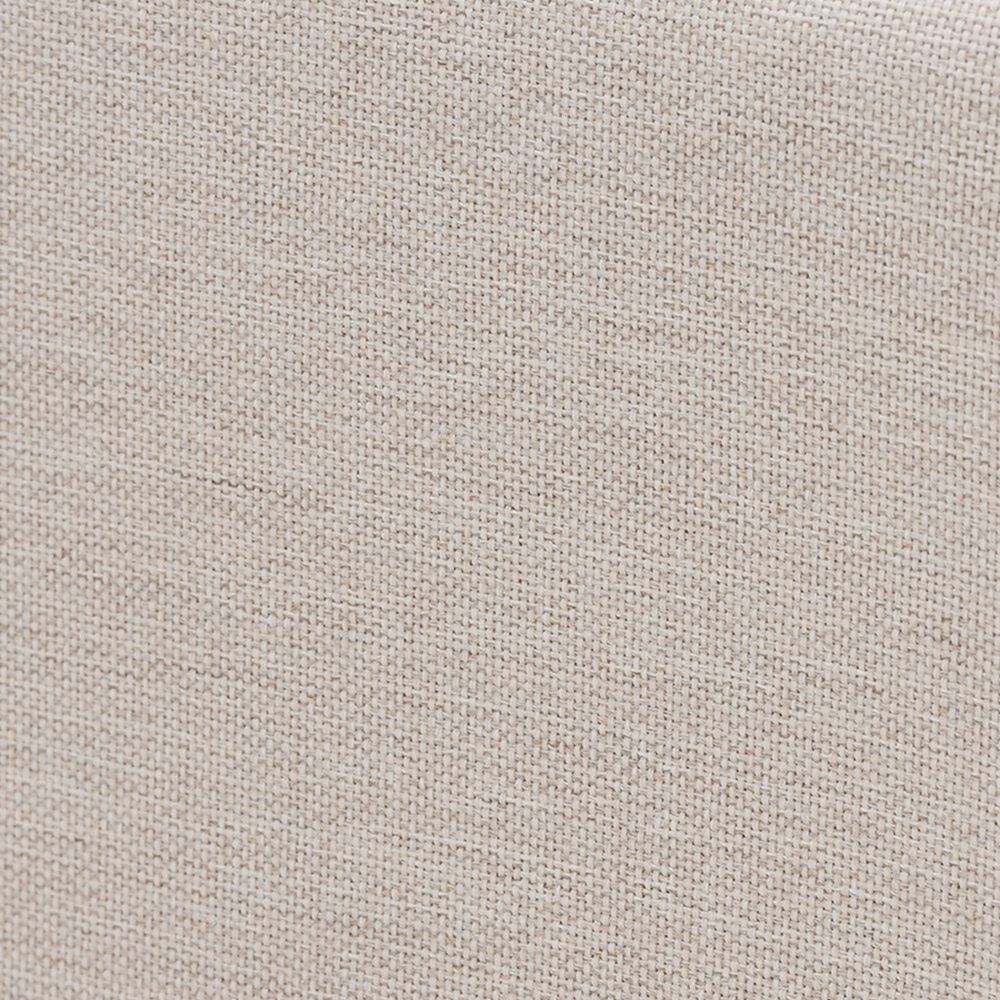 Baxton Studio Ansa Twin Panel Bed with Beige Upholstered in Black, , large