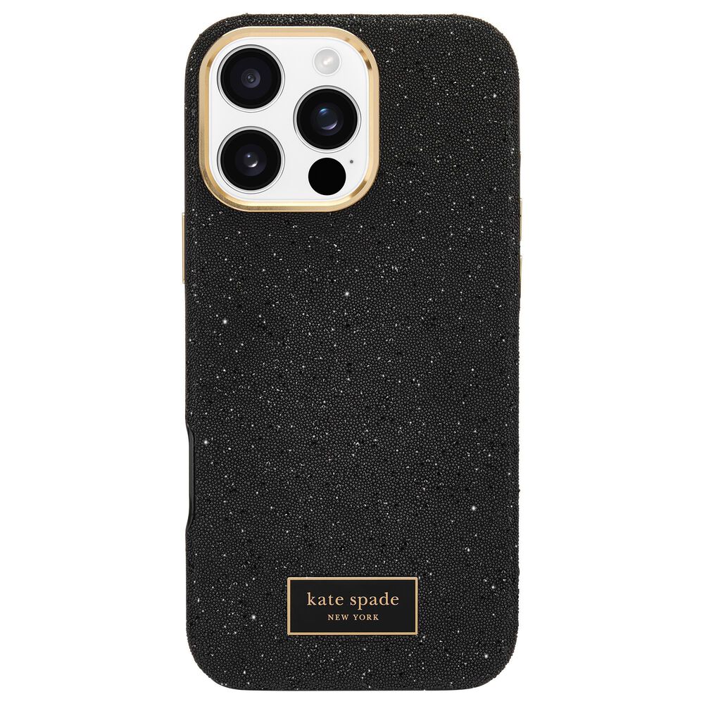Kate Spade Crystal Pave Magsafe Case for Apple iPhone 16 Pro Max in Nightfall, , large
