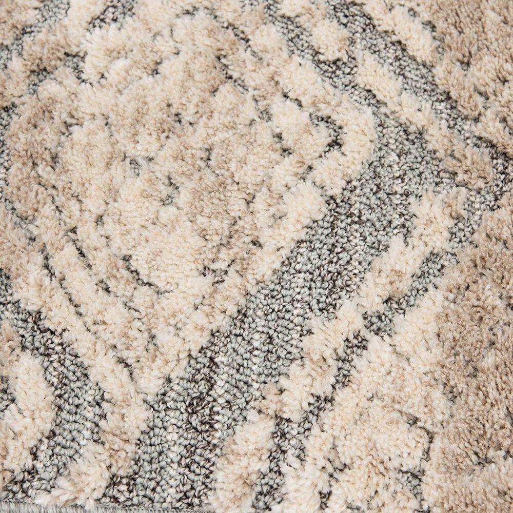 Central Oriental House Knox 5&#39; x 7&#39;3&quot; Dark Grey and Light Grey Area Rug, , large