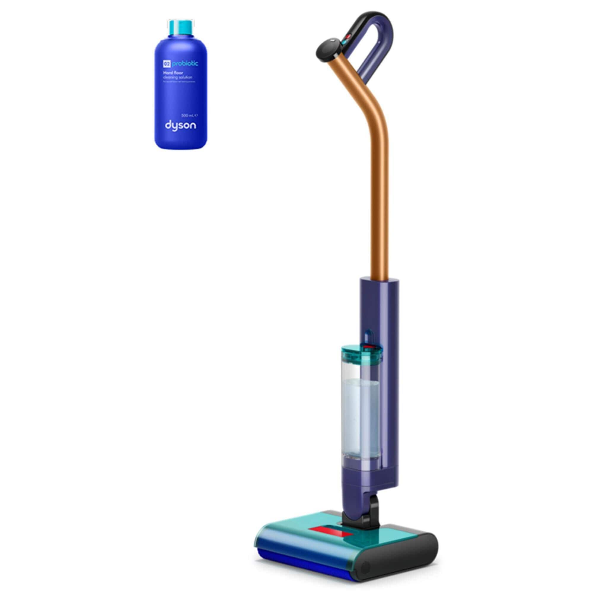 Dyson Clean and Wash Hygiene Wet Cleaner in Prussian Blue and Copper