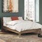 Ashley Deanlow Full Platform Panel Bed in Honey, , large