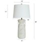 Flair Industries Arlo Table Lamp in Cream, , large