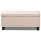 Baxton Studio Fera Storage Ottoman in Beige, , large