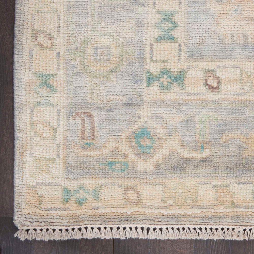 Nourison Odessa Ivory and Mocha 8'6" x 11'6" Area Rug, , large