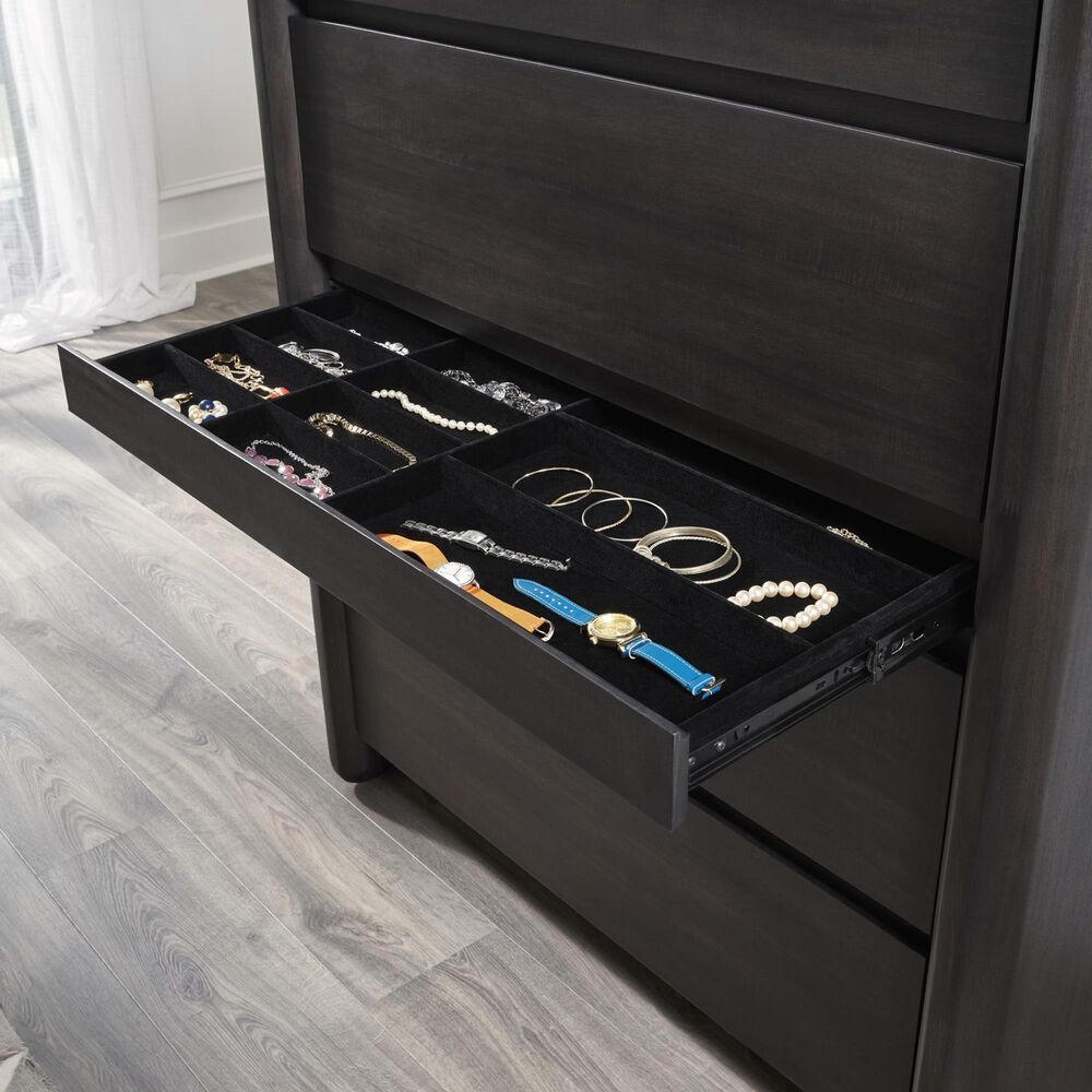 Urban Home Xolani 5-Piece Eastern King Platform Bedroom Set in Jaguar, , large