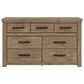 Ashley Oliandon 7-Drawer Dresser Only in Natural Rustic, , large
