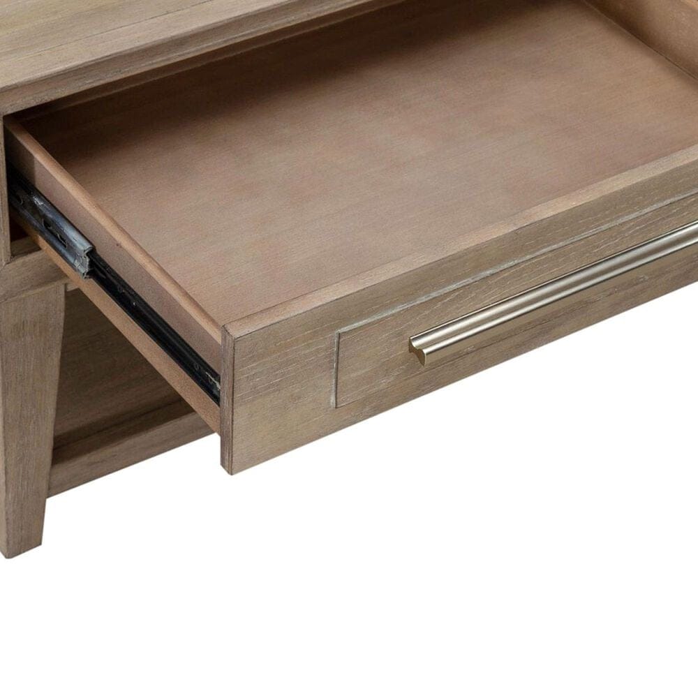 Belle Furnishings Brentwood 2-Drawer Cocktail Table in Sandstone, , large