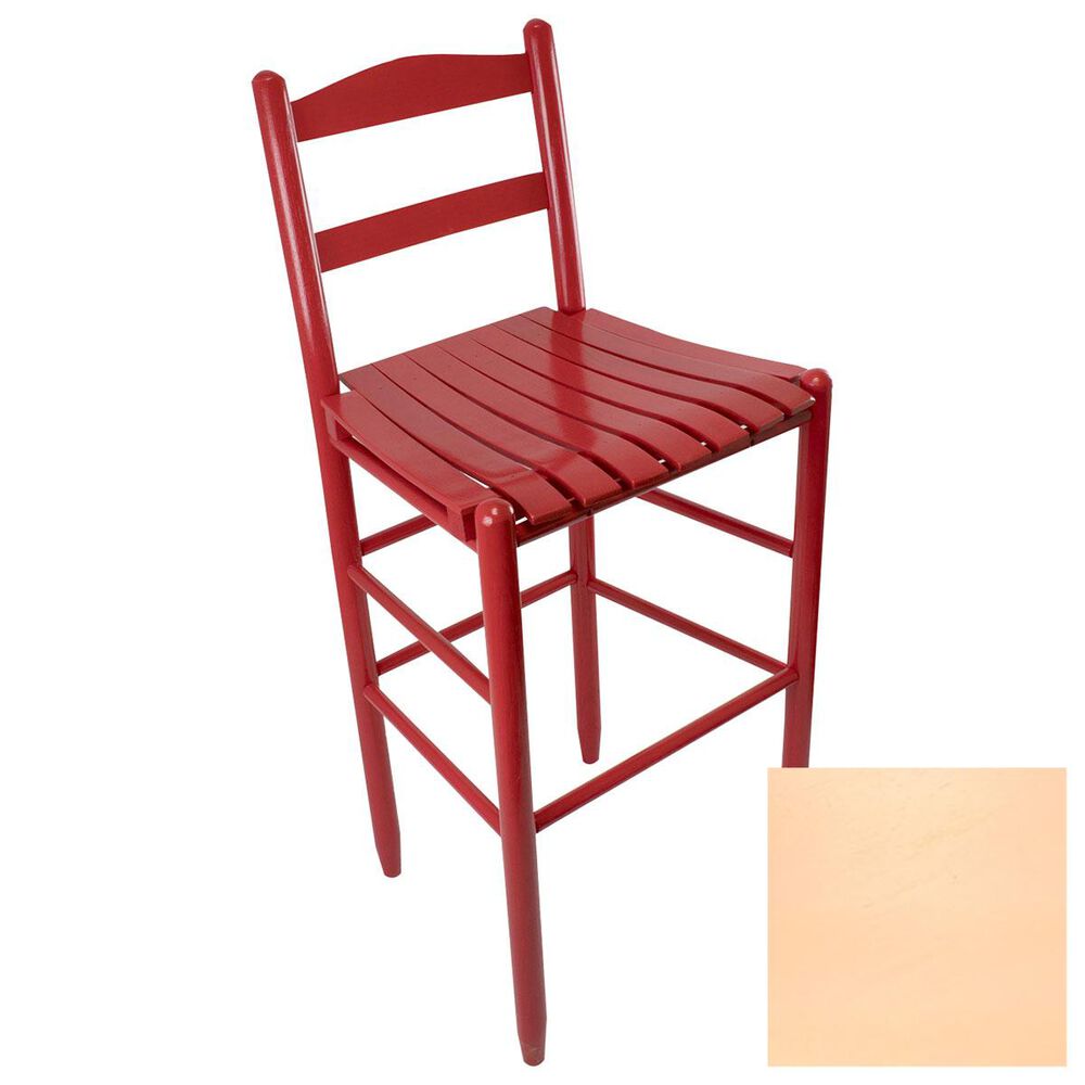 Lakeside Penrose Ladderback Barstool in Coastal Peach, , large