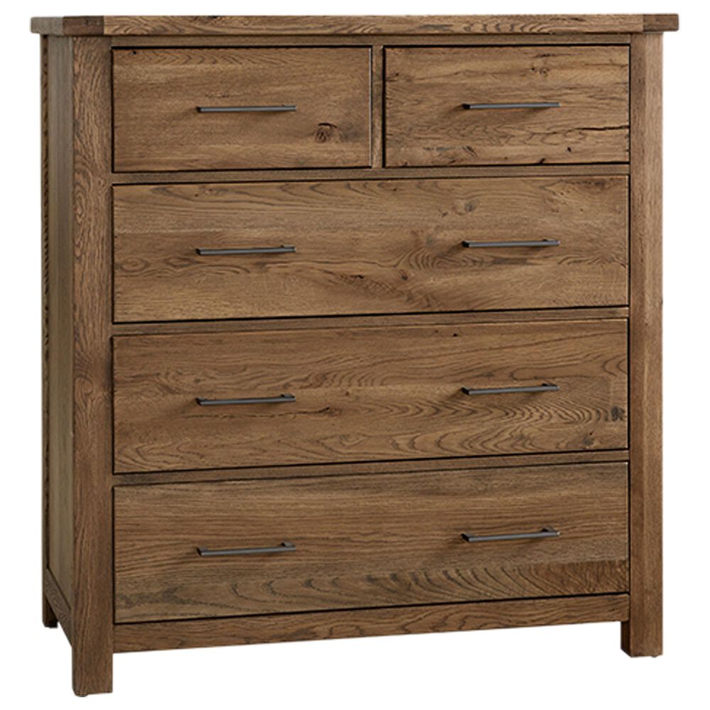 Viceray Collections Dovetail 5 Drawer Standing Dresser in Natural, , large