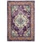 Safavieh Monaco MNC243L-3 3" x 5" Violet/Light Blue Area Rug, , large