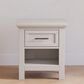 DaVinci Emory Farmhouse 1-Drawer Nightstand in White Driftwood, , large