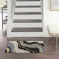 Nourison Prismatic Charcoal and Grey 2" x 3" Area Rug, , large