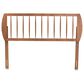 Baxton Studio Norman Full Slat Headboard in Ash Walnut, , large