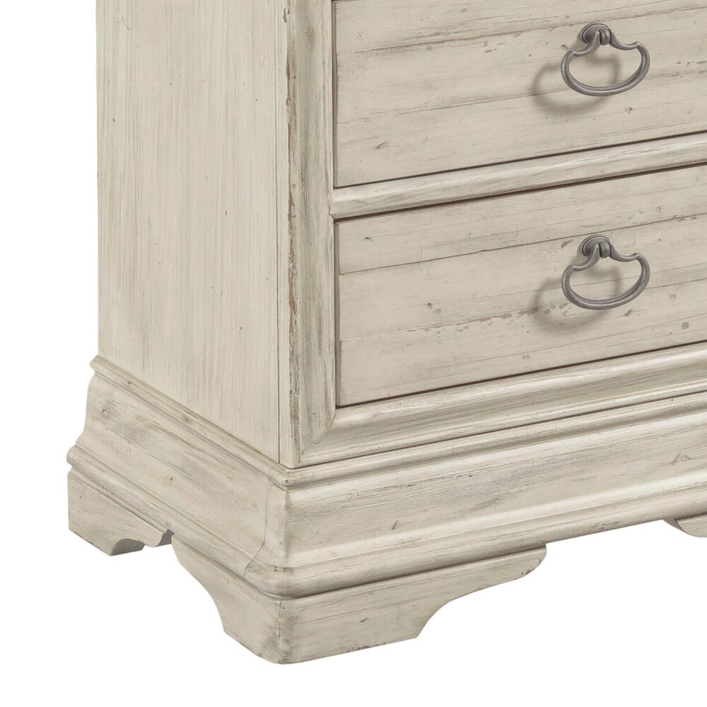 Kincaid Selwyn Parkland 3-Drawer Nightstand in Cottage White, , large
