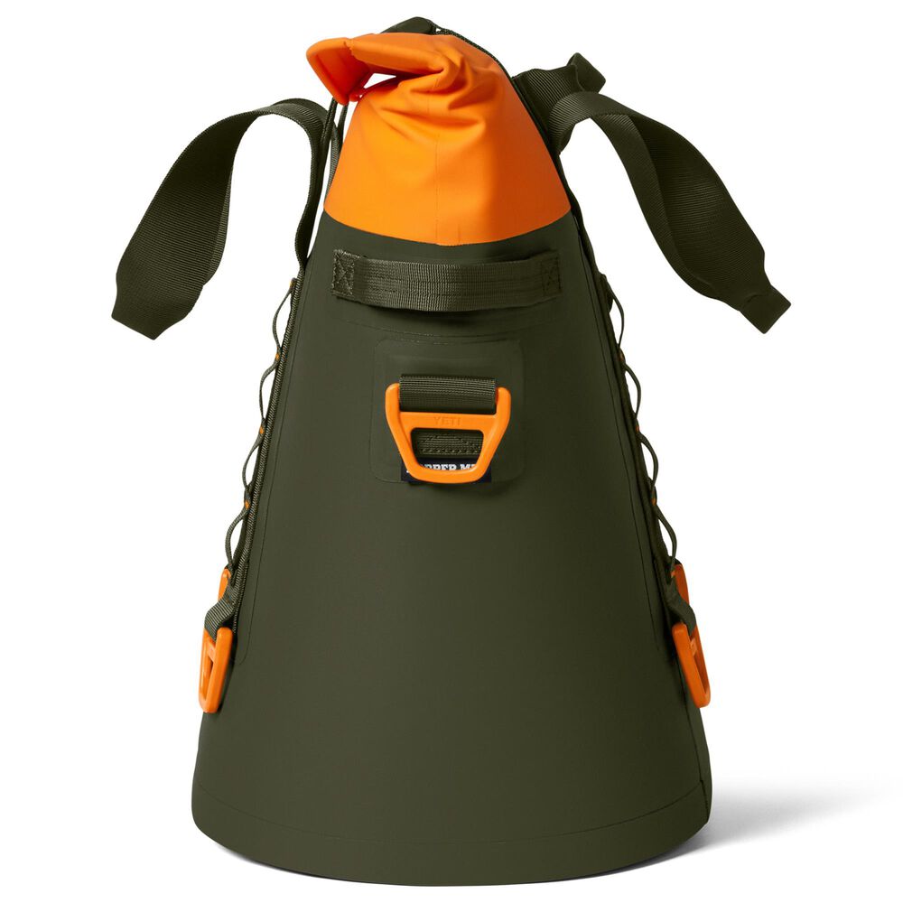 YETI Hopper M30 2.0 Tote Soft Cooler in Olive and King Crab Orange, , large