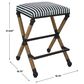Uttermost Braddock Counter Stool in Navy and Cream, , large