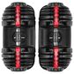 Bowflex SelectTech 552 Adjustable Dumbbells and 840 Kettlebell in Black, , large