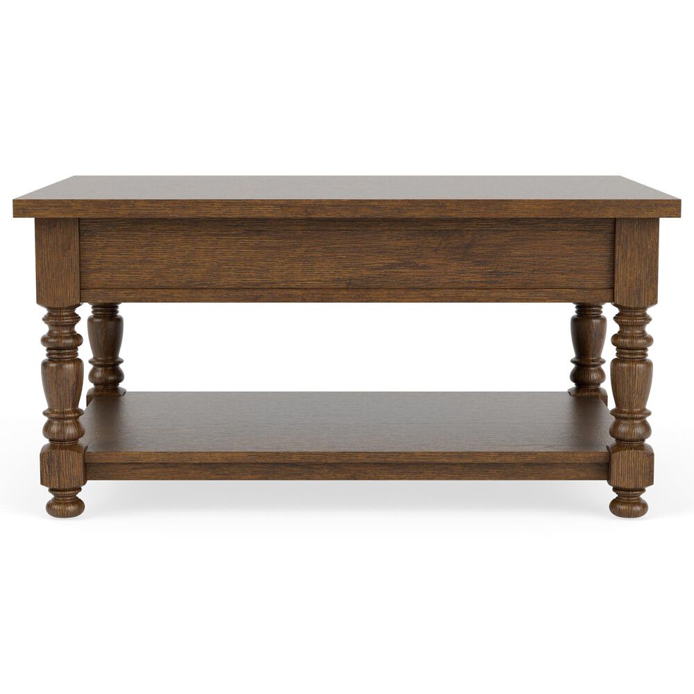Riverside Furniture Eastlake Rectangle Cocktail Table in Whiskey Oak, , large