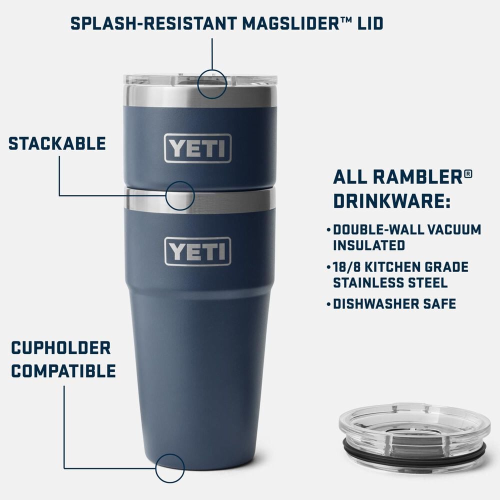 YETI Rambler 20 Oz Stackable Cup with MagSlider Lid in Beekeeper, , large