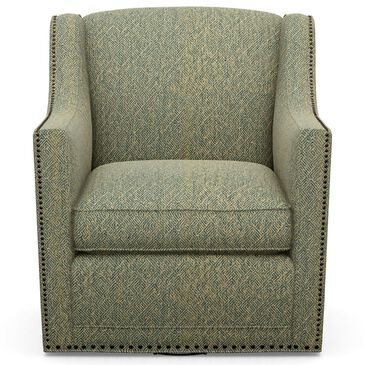 Lexington Furniture Silverado Hayward Swivel Chair in Green and Tan, , large
