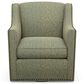 Lexington Furniture Silverado Hayward Swivel Chair in Green and Tan, , large