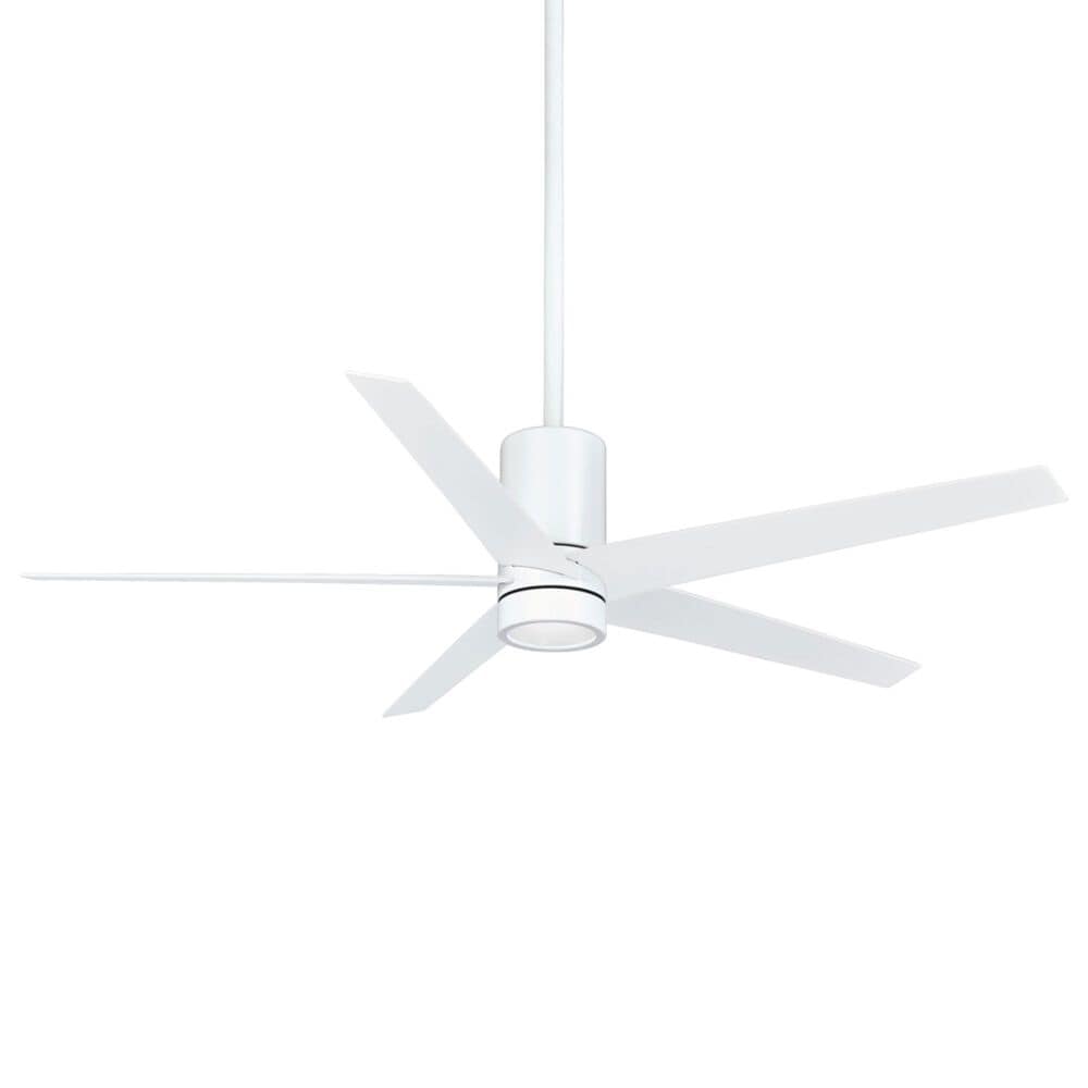 Minka-Aire Symbio 56" LED Ceiling Fan in Flat White, , large