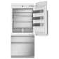 Monogram 20.1 Cu. Ft. Built-In Bottom Freezer Refrigerator with Right Hinge in Panel Ready, , large