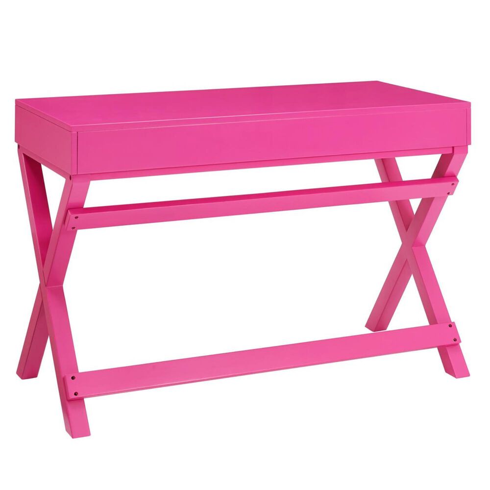 Linden Boulevard Peggy Writing Desk in Raspberry, , large