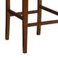 Linon Home Decor Brook Bar Stool in Walnut, , large
