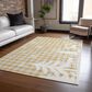 Dalyn Rug Company Wonderland WN32 3" x 5" Gold Indoor/Outdoor Area Rug, , large