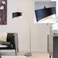Lite Source Leonora Floor Lamp in Brushed Nickel, , large