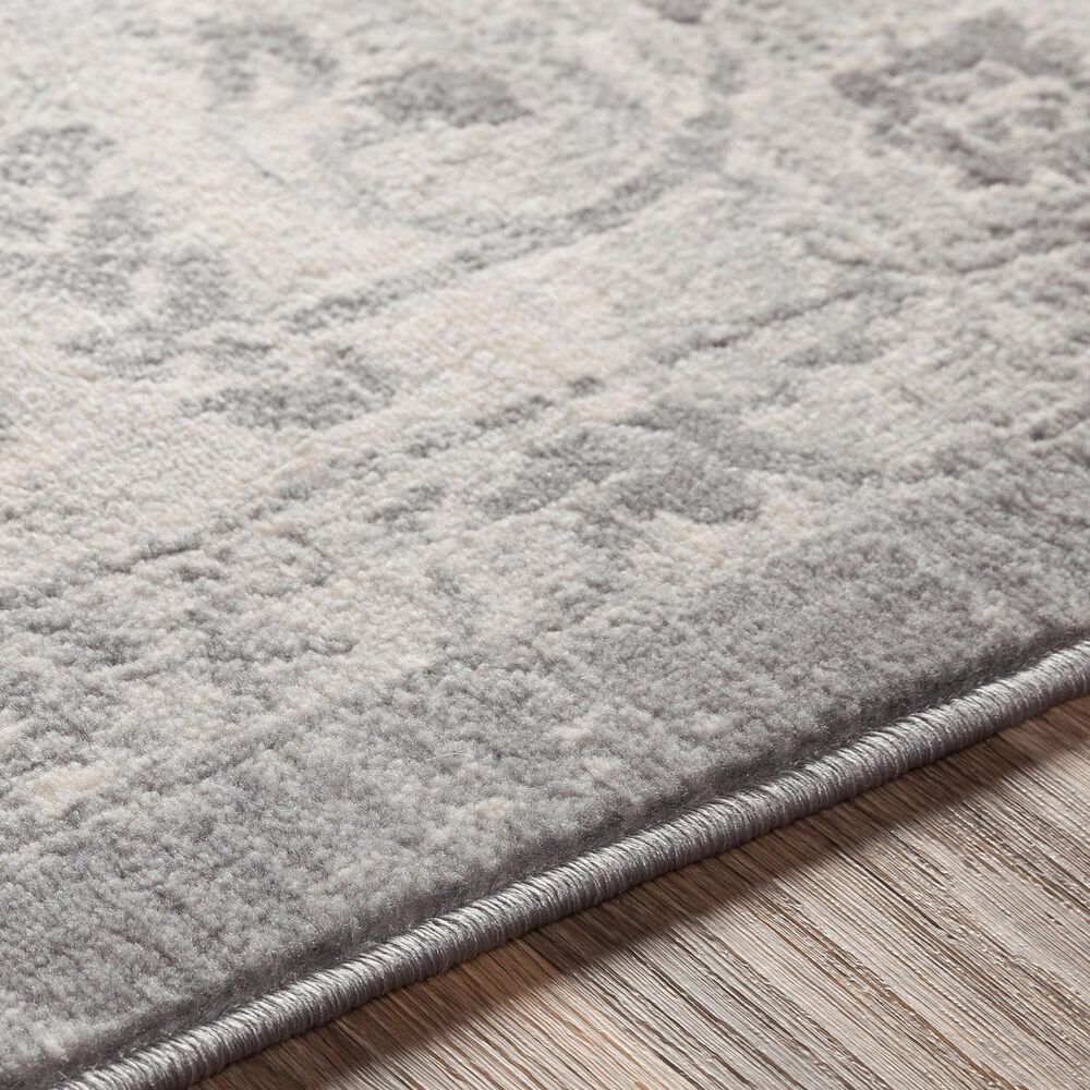 Surya Monaco MOC-2328 8&#39;10&quot; x 12&#39;4&quot; Silver Gray and Ivory Area Rug, , large