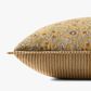 Loloi 22" Square Throw Pillow in Gold and Multicolor, , large