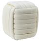 Sagebrook Home Machar 19" Knot Stool in Cream, , large