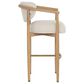 Club Collection By Sunpan Sigrid 30" Bar Stool in Light Oak, , large