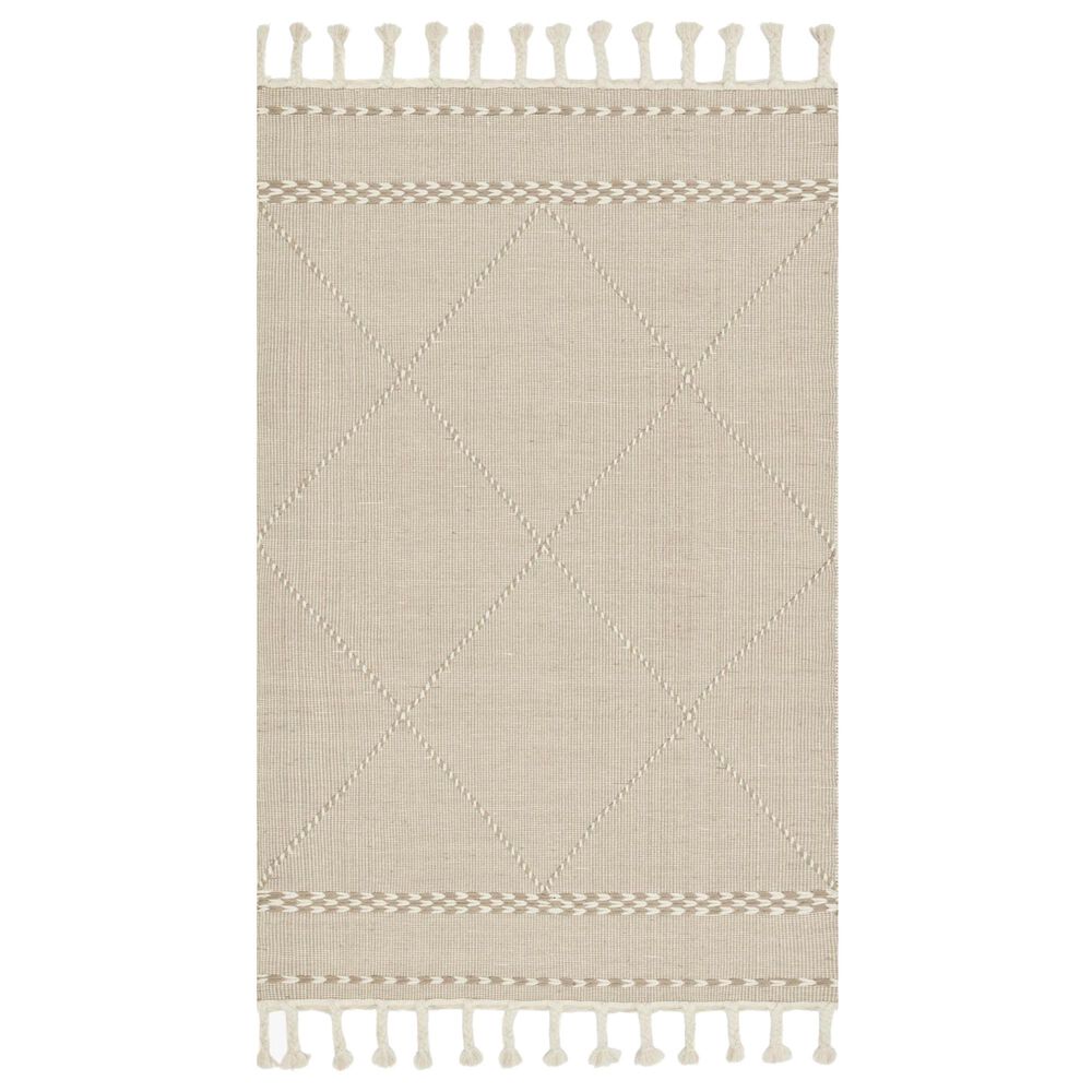 Loloi II Sawyer SAW-03 2"3" x 3"9" Sand Area Rug, , large