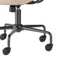 HOMLUX Mid Back Ergonomic Office Chair with Suede Leather in Beige, , large