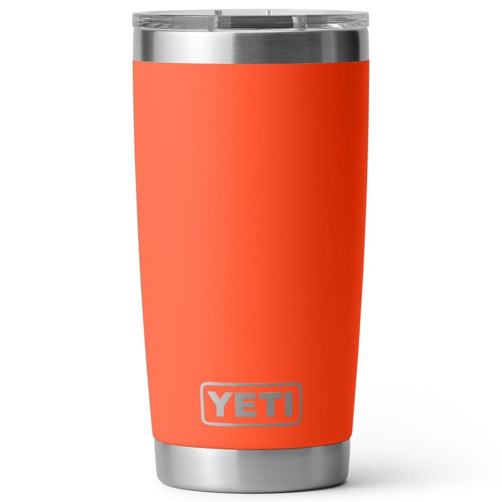 YETI Rambler 20 Oz Tumbler with MagSlider Lid in Papaya, , large